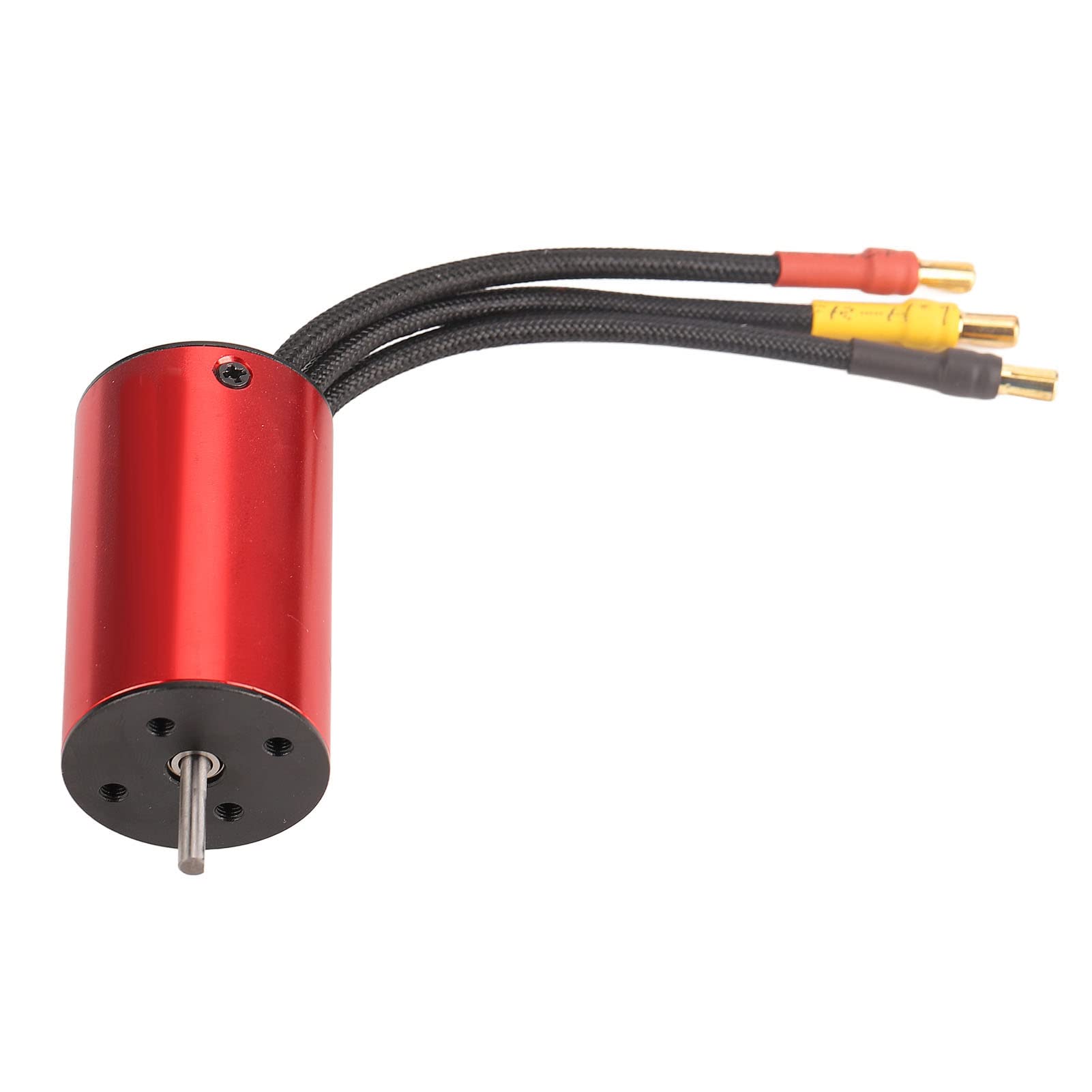 4400KV Brushless Motor,4400KV Brushless Motor Waterproof Maximum 50000rpm Motor Aluminum Alloy CNC Machining for 1/12 RC Car
