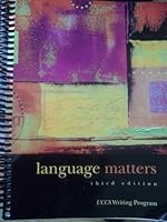 Language Matters, A Writing-about-Writing (WAW) Curriculum 1598712187 Book Cover