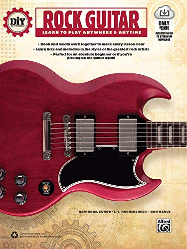 DiY (Do it Yourself) Rock Guitar: Learn to Play Anywhere & Anytime, Book & Online Video/Audio