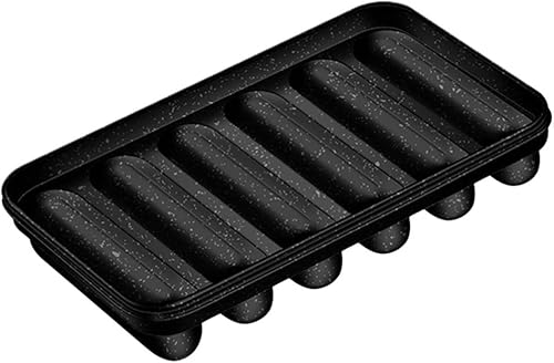 Miniatura 1 de Molde de salchichas DOITOOL para salchichas de desayuno, de acero inoxidable, molde antiadherente para hornear para salchichas de huevo y bebés