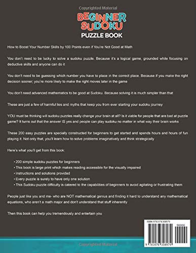 Beginner Sudoku Puzzle Book: Presenting 200 Simple Sudoku Puzzles for Beginner Players That Are Looking for A Quick & Fun Game - Image 2