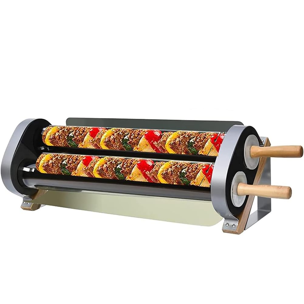 Eiwitany Dual-Tube Portable Solar Oven & Grill, Solar Powered Cooker, Outdoor Camping Stove for Hiking & Outdoor Cooking