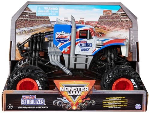 Monster Jam, Lucas Stabilizer Monster Truck, detailreiches...