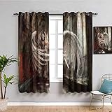 Fantasy House Decor Collection Cortina oscurecida Cyborg Ang