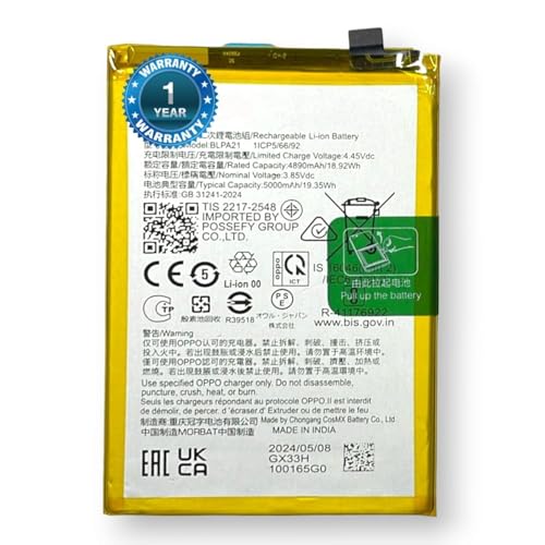 Image of Original BLPA21 Battery for Oppo A18 (5000mAh) Battery with 1 Year Warranty*** (RFG45)