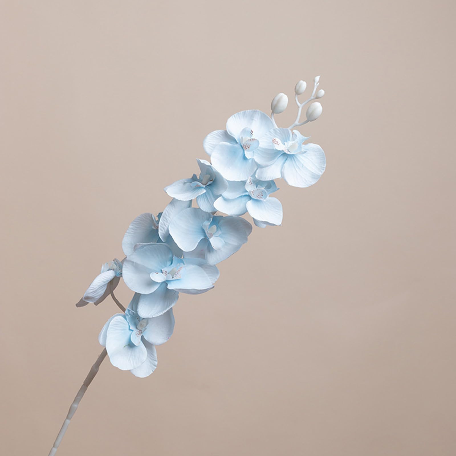 BBTISG 9 Heads Artificial Fake Butterfly Orchid, Fake Silk Phalaenopsis Heads for Wedding Floral Bouquet Decor Silk Phalaenopsis Fake Butterfly Orchid for Wedding Floral Bouquet Decor (Color 10)