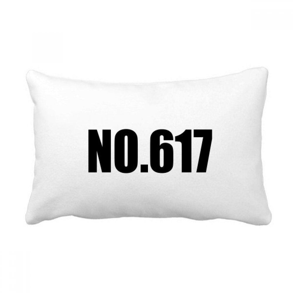 Coussin lombaire 16x24 pouces Numéro 617 multicolore pour décoration de canapé
