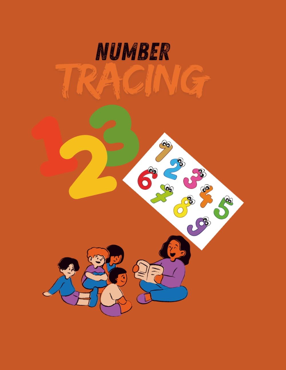 Number Tracing Workbook for Kids: Preschool & Kindergarten Math Practice to Build Fine Motor Skills and Number Recognition