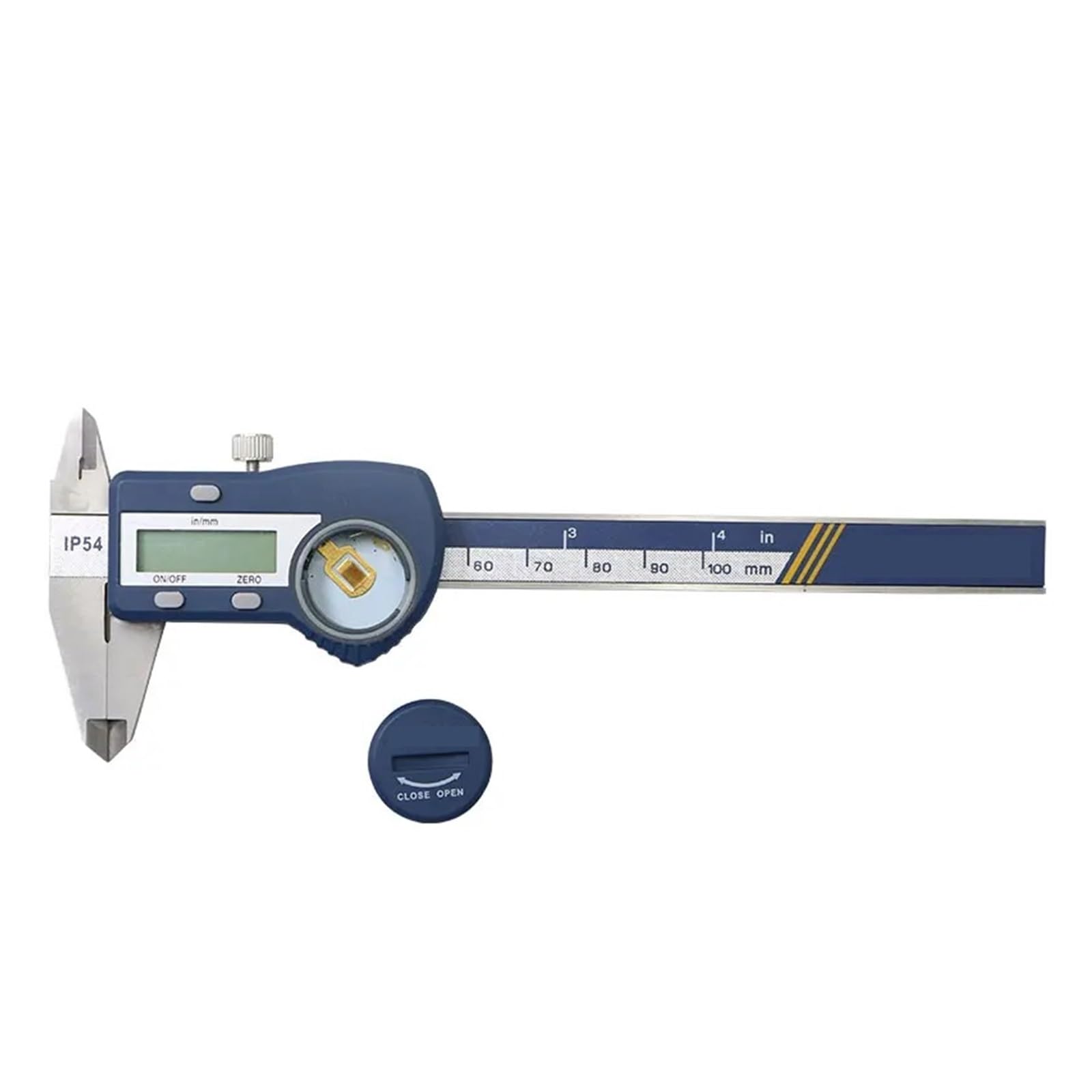 Digitaler Messschieber, 100 mm, 0,01 mm, elektronischer digitaler Messschieber, Mikrometer, Edelstahl-Messwerkzeug Messwerkzeuge