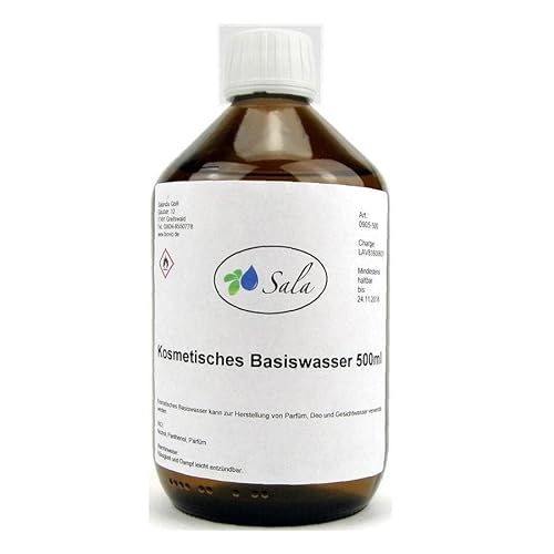 Preisvergleich Produktbild Sala kosmetisches Basiswasser 96% Alkohol 500 ml Glasflasche