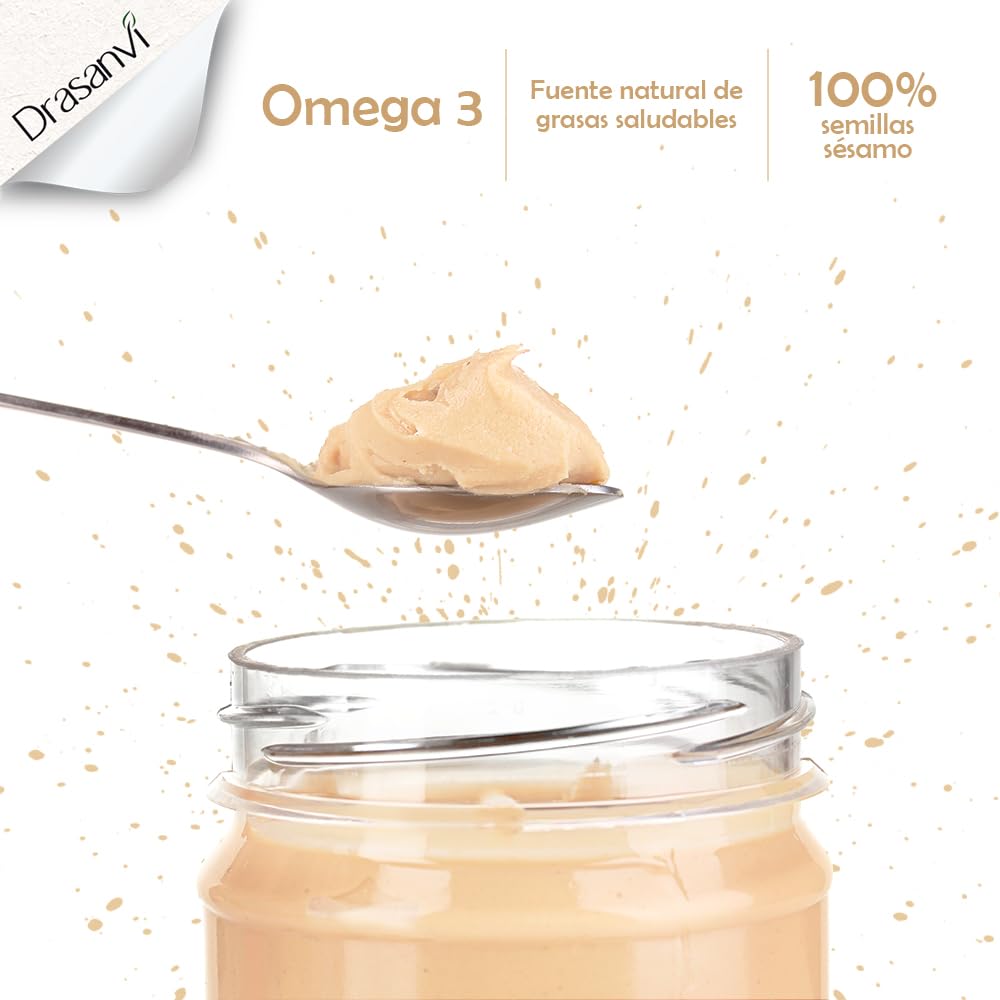 Ecosana TAHÍN Certificado Bio by DRASANVI - Vegano - SIN Gluten - 350g