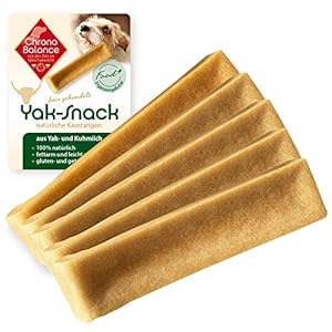 ChronoBalance® Kaukäse (5xM) Hartkäse Kausnack für Hunde, Käse-Kauknochen, glutenfrei, getreidefrei, Kaustangen für kleine Hunde und große Hunde, Hundeknochen zur Zahnpflege, Stressabbau