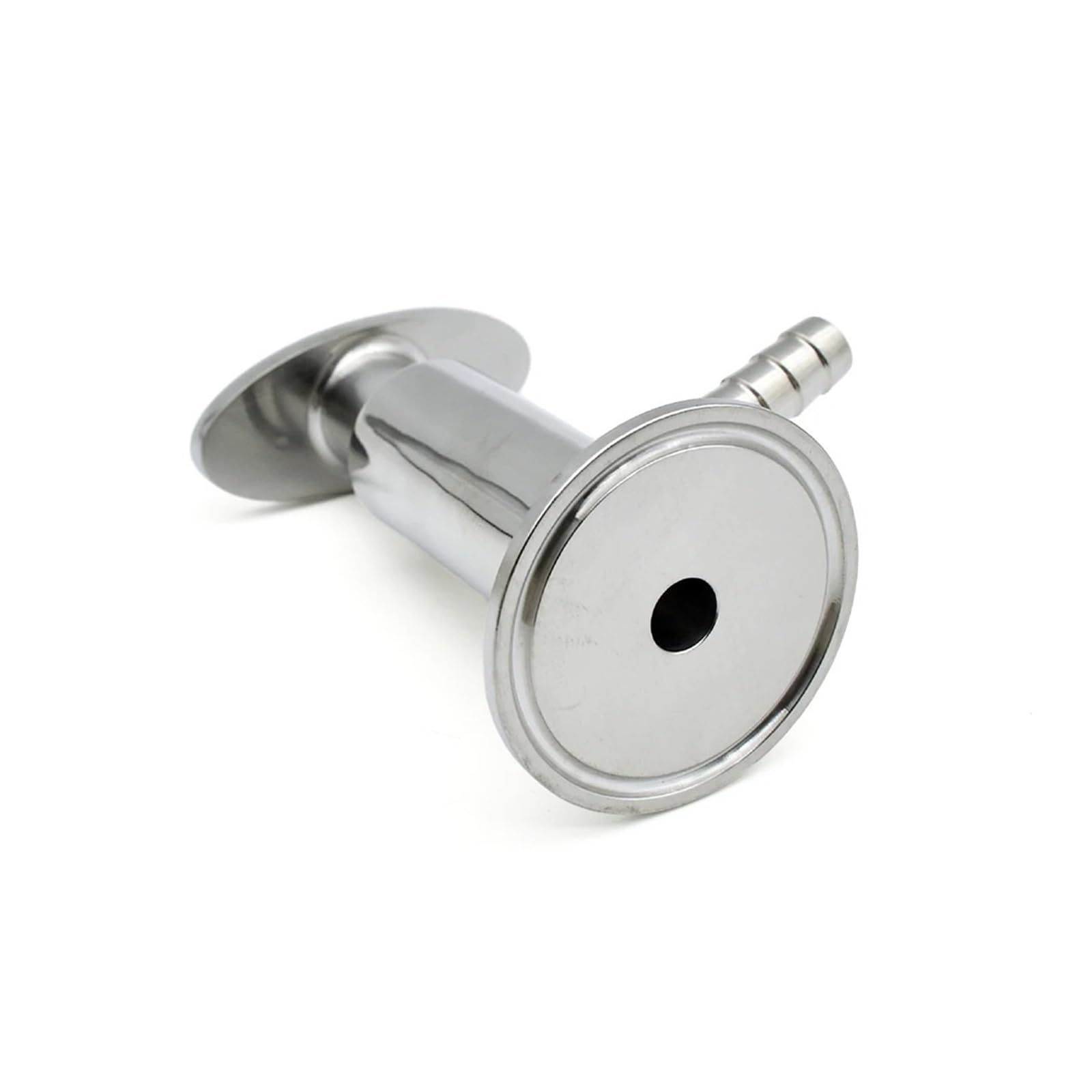 Hkvtvcypya Od 25.4Mm 304 Stainless Steel 10Mm Barb 50.5Mm Ferrule Sampling Valve