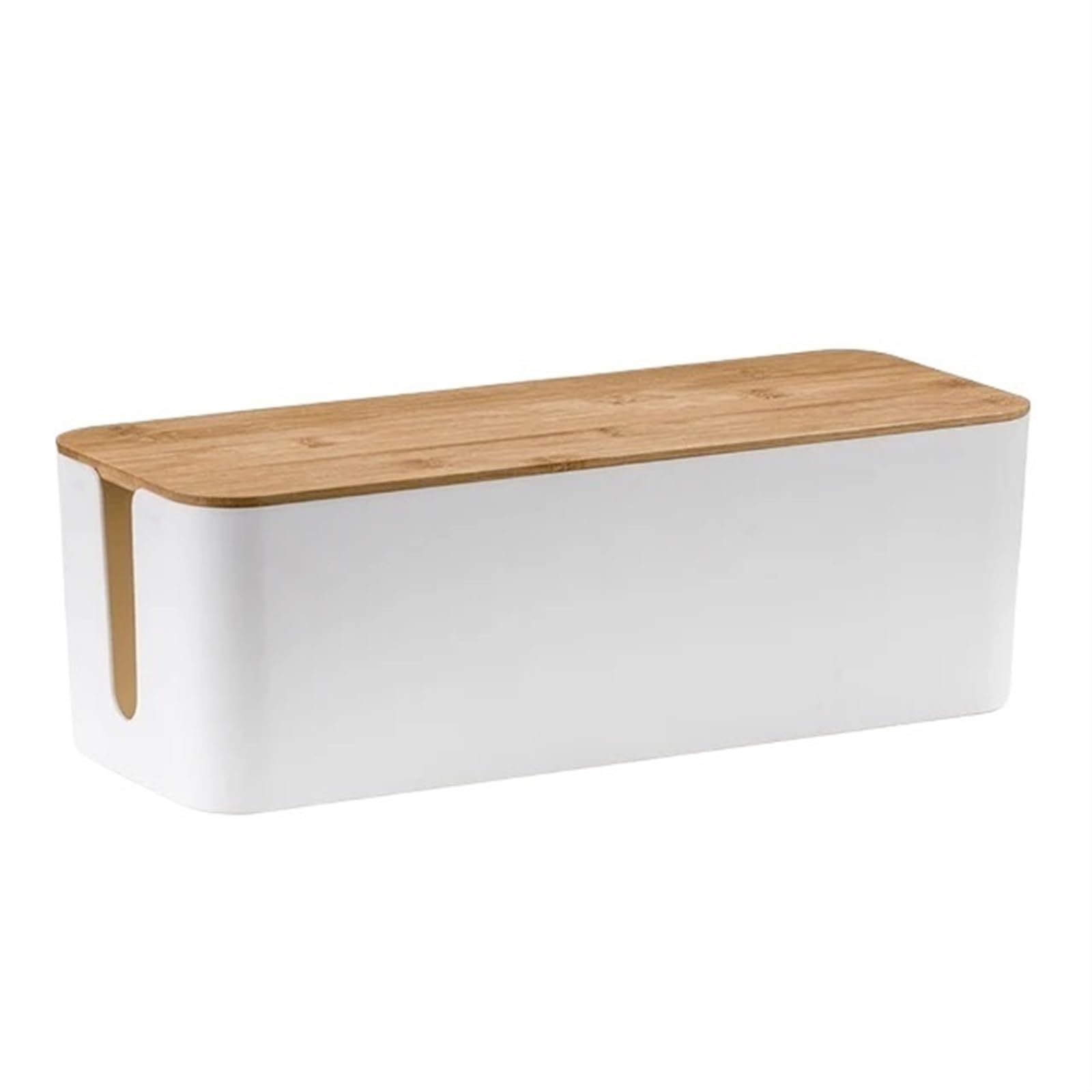 Caja de almacenamiento cables regleta enchufes Organizador gestión línea eléctrica madera Cargador a prueba polvo Toma corriente Contenedor red Caja para cables(Style06)