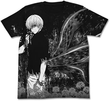 Amazon.co.jp: 東京喰種トーキョーグール 金木 研 オールプリント T