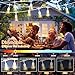 SUFEIMAS 100FT White Outdoor String Lights,IP65 Waterproof 30+2 Plastic LED Bulbs 2700K White Patio String Lights for Outside Porch, Pergola, Backyard, Bistro, Garden,Wedding Lights