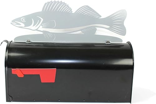 Vista 133 de Hobby, Recreation and Career Style Metal Powder Coated Mailbox Topper (Excavator, Matte Black) Negro mate,Dark Yellow,Blue,Copper,Gris-oscuro,Gloss