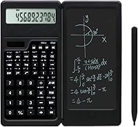 Vista 6 de Calculadoras científicas, calculadora para la escuela, pantalla grande de 10 dígitos, Calculadora científica con bloc de notas, calculadora