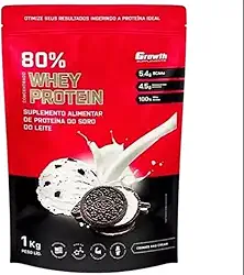 Whey Protein Concentrado 80% Growth Supplements (1KG) (Cookies)