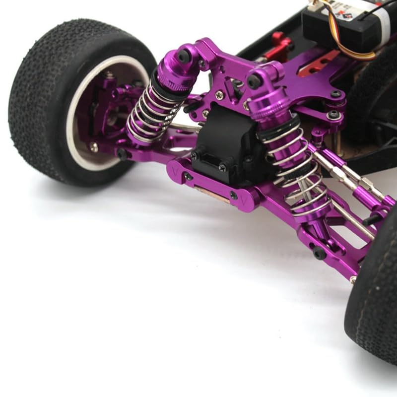 Kit Bras Oscillants Pour Voiture RC WLtoys - 4 Pièces, Plastique Renforcé, Pour 144001, 144002, Etc.