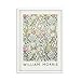William Morris affiche d'exposition imprimée métro de londres Art Nouveau imprimé photo famille sans cadre toile peinture A8 60x90 cm