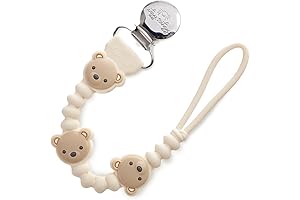 Itzy Ritzy Silicone Pacifier Holder for Toys & Teethers - Chic Pacifier...