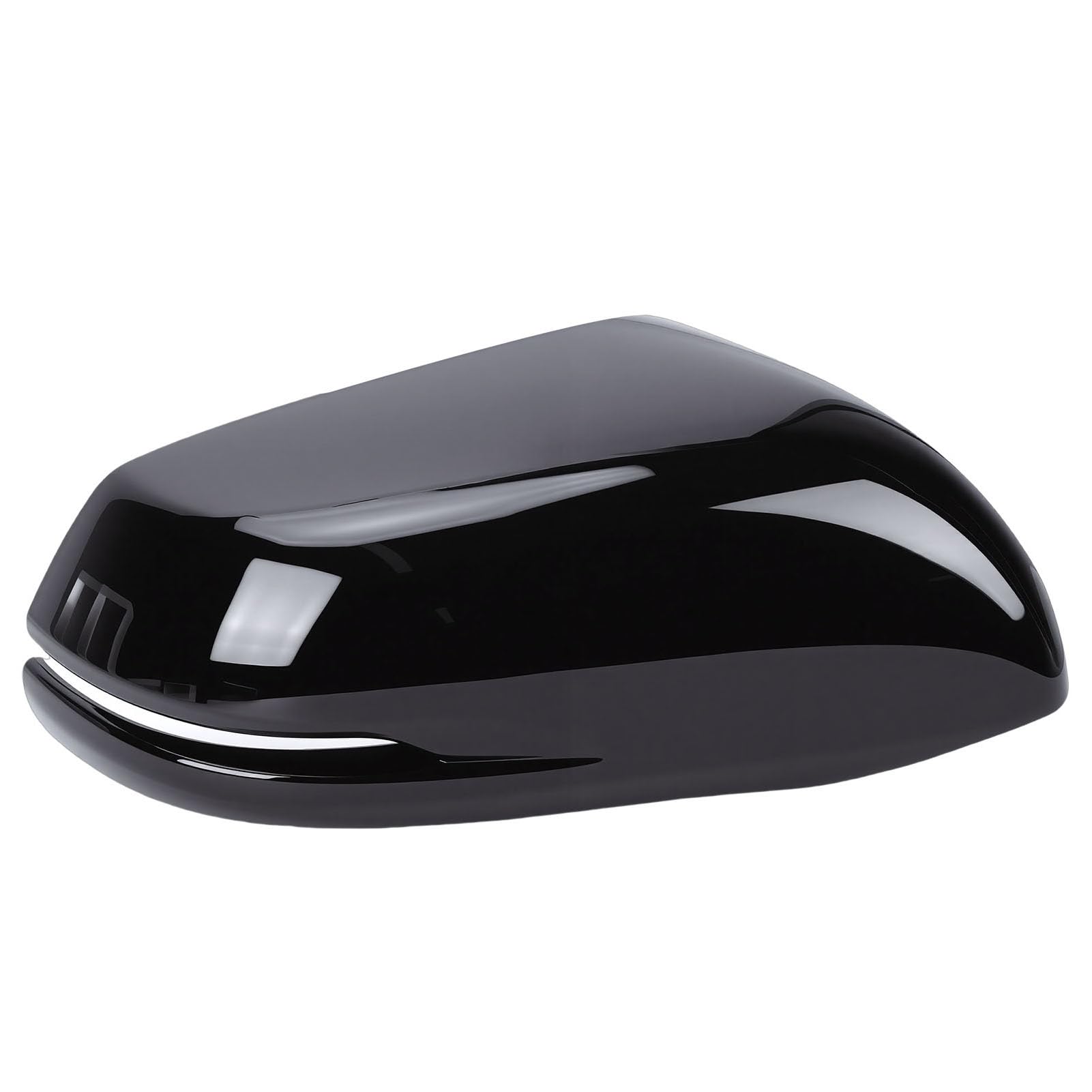 On Side Rearview Mirror Cap, Replacement for CRV EX EX-L LX Touring Special Edition 2017-2022 Exterior Rear View Mirror Cover Cap with Turn (Right Passenger Side 76201 T1W A01ZF