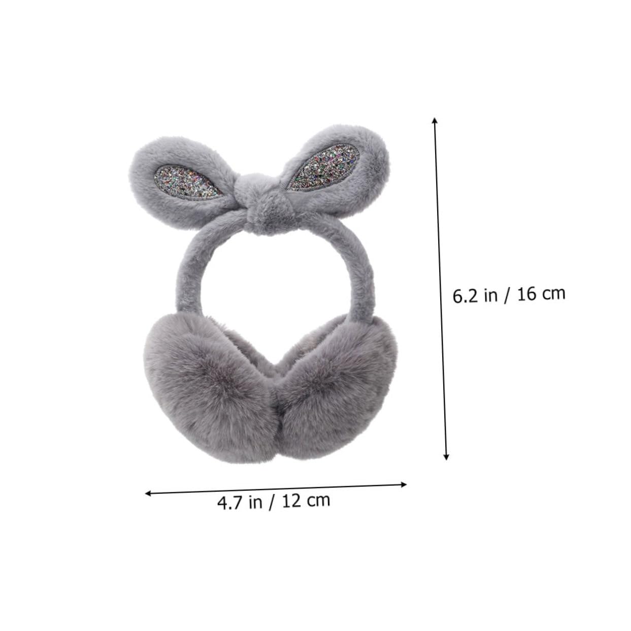 BESPORTBLE Warm Ear Muffs for Boys and Girls Girls Ear Covers Children Cycling Earmuff Lovely Winter Reusable Earmuffs Windproof Material