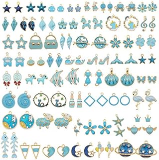 60pcs 30 Pairs Enamel Charms for Jewelry Making Wholesale Bulk Lot Craft DIY Findings
