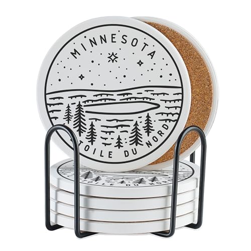 Onebttl Minnesota Gifts Coaster Souvenir