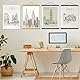 Ywlake A3 Posterleiste Posterschiene Posterleisten, Magnet Magnetische Holz Poster Aufhänger Halter Rahmen Leisten Bild Bilder Bilderrahmen Bilderleiste 30x40 30x30 30x45 (30,5cm, Teak)