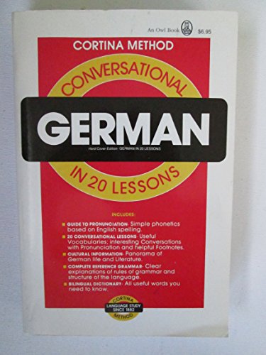 Conversational German in 20 Lessons (Cortina Language Series)