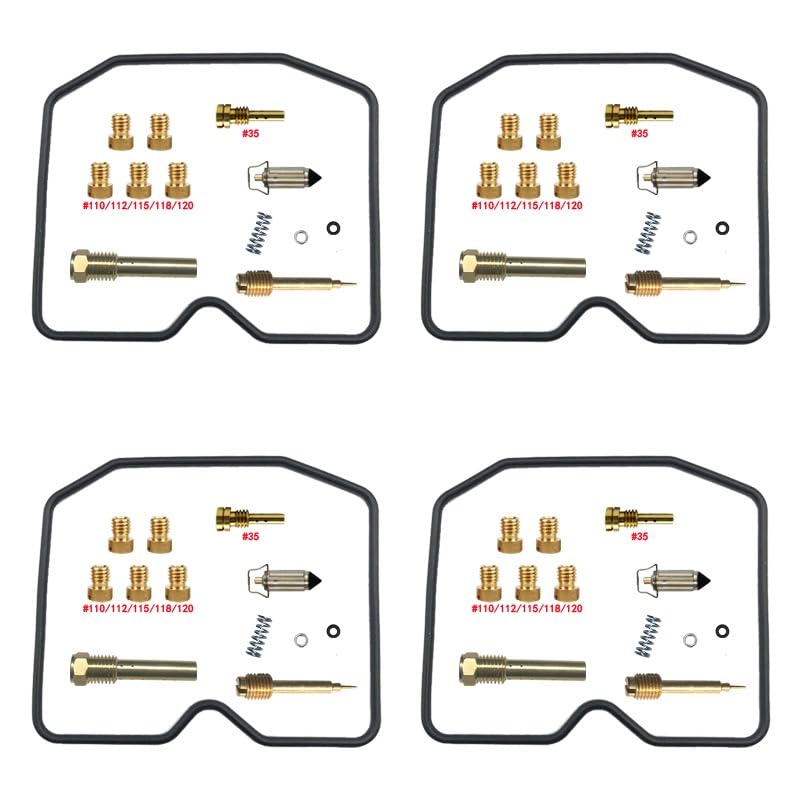 Réfection carburateur ZX500-B GPZ500S ralenti stable gicleur laiton