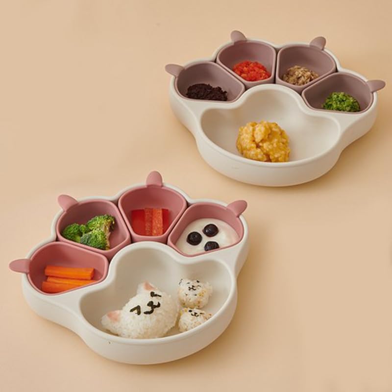 Amazon.co.jp: [Bebemax]ベビーシン碗 離乳食プレート【強力吸盤付き