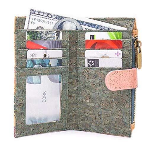 RFID Vegan Cork wallet purse, Handmade Eco Friendly Sustainable gift Lightweight Durable Waterproof zero waste2