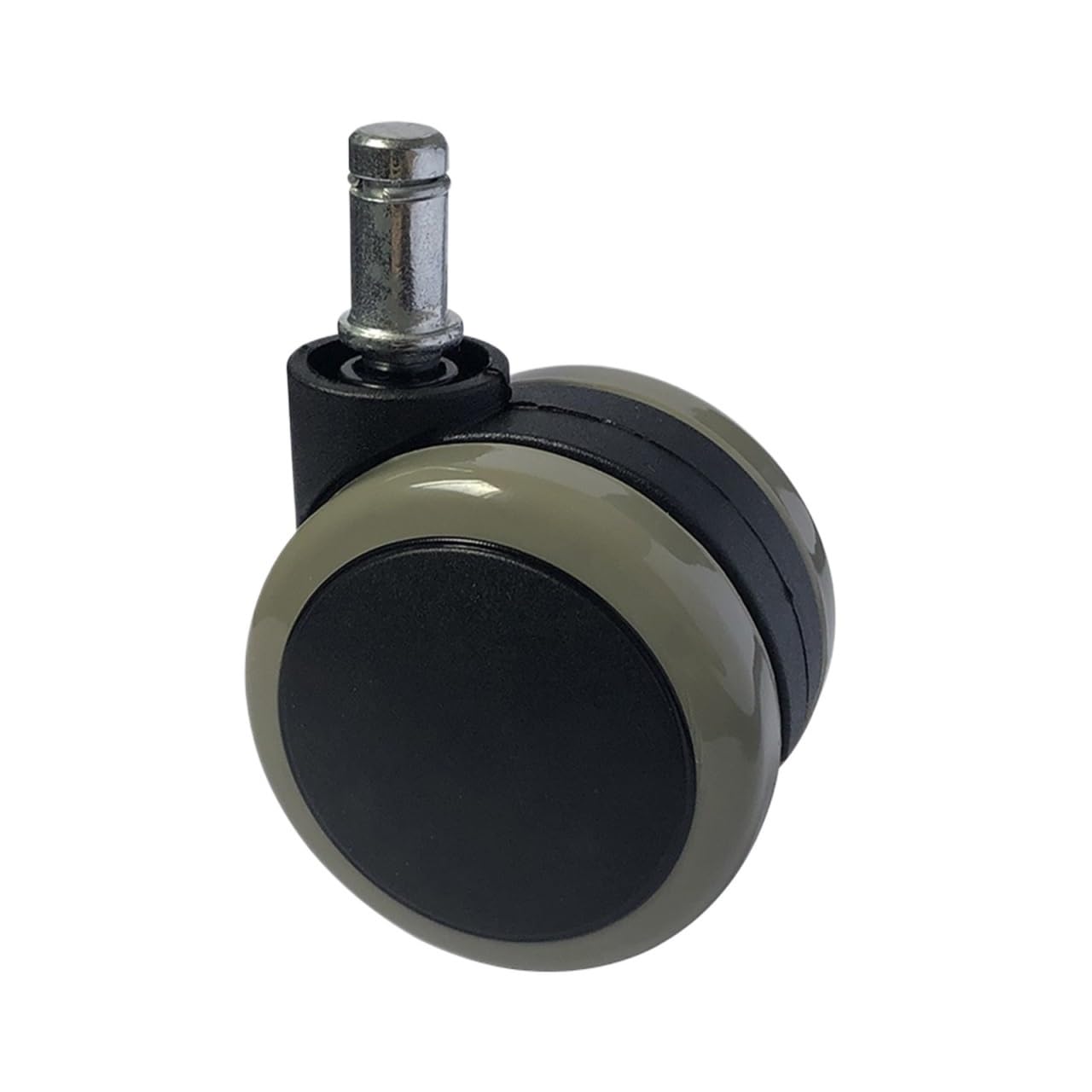 Mxxdmopd Circlip-Grey 2.5-Inch Swivel Chair M10/M11 Wheel Universal Boss Office Casters Computer Accessories Mute(Circlip-Grey)