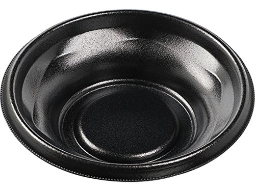 エフピコ 使い捨て容器 丼ぶり MFP-丸丼18 本体 黒 フタ別売り(品番7N600018) 4M60018A 50枚入