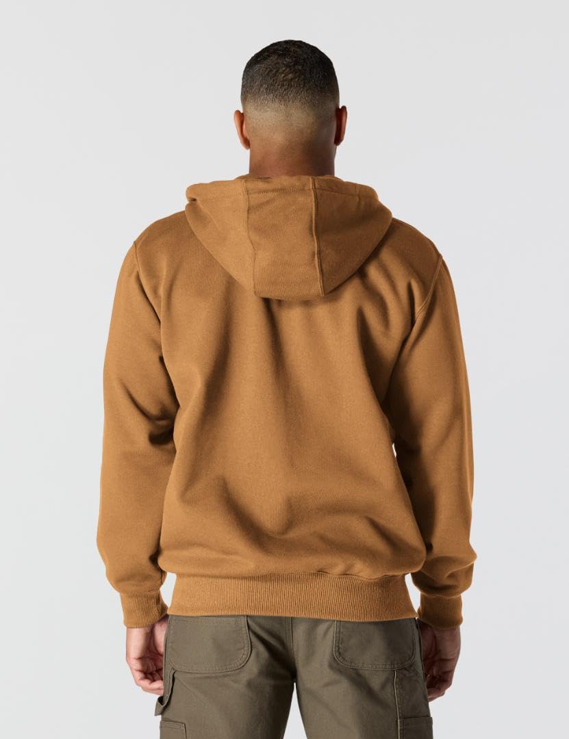 Carhartt Felpa da uomo Rain Defender Loose Fit pesante con zip intera