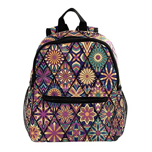 Sac à dos loup pour enfants de 30 cm | Petit sac à bandoulière multicolore
