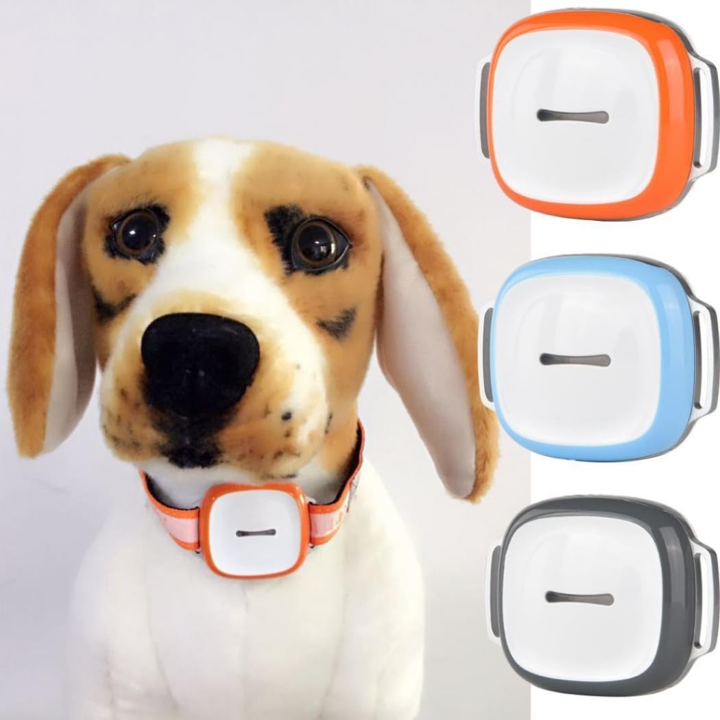 Trade Shop - Collare Localizzatore per Cane GPS Tracker per Animali Bambini Auto Moto Color
