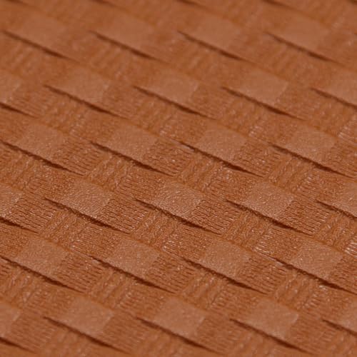Holstex Thermoform Plastic Sheet - Basketweave Texture - 0.08 Inch Thickness - 8x12 Inch - London Tan - 1 Sheet - For Holster Making, DIY Cosplay, Airsoft Armor