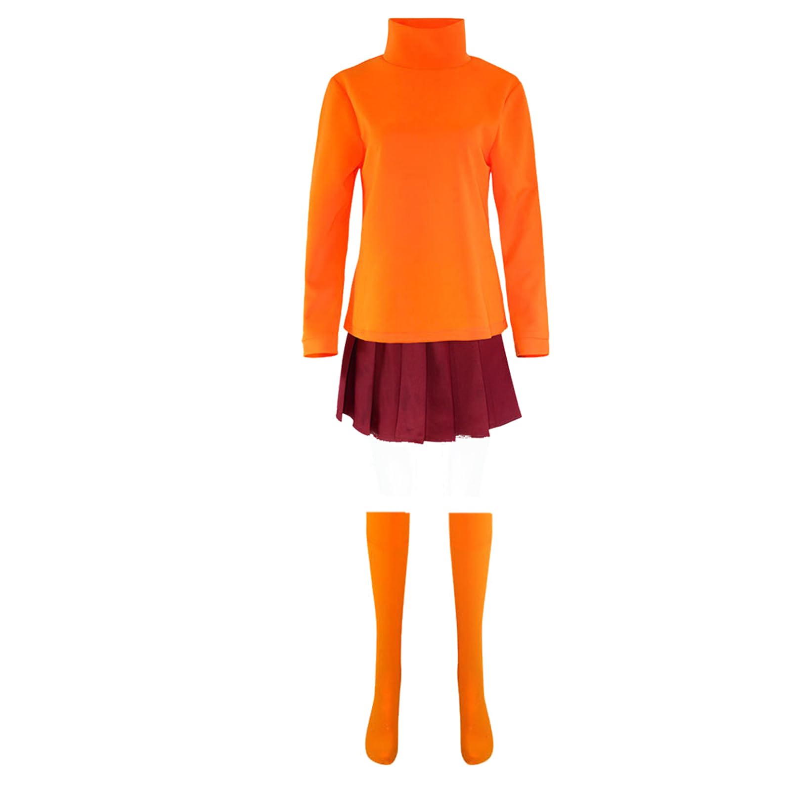 nezababy Costume da detective per Halloween, 7 pezzi, da donna, per cosplay