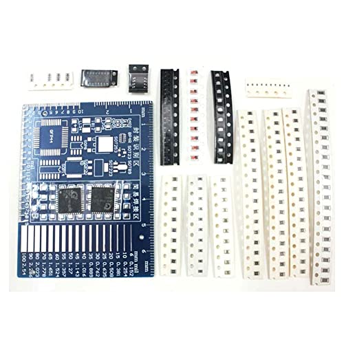 Kqcibz Full Patch Welding Practice Board Electronic Components DIY Production Practice Board Kit