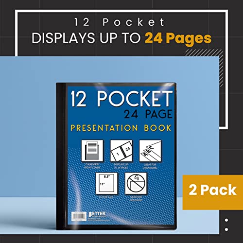 Classeur presentation Better Office Products pour protéger 24 pages de documents importants - 5