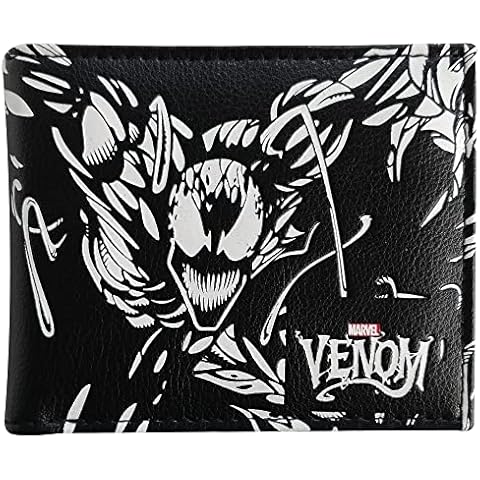 Difuzed MW188880SPN Cartera Venom Marvel Accessories, Multicoloured, Standard Size Cover
