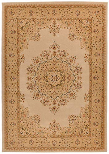 Klassischer Orientteppich aus nachhaltiger und robuster Schurwolle | persisches Design, zeitlos | 80 x 150 cm; Farbe… – Bild 3