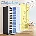 Vushine 158 Bottle Wine Fridge, 24 Inch Wine Cooler Refrigerator Freestanding with Professional Temperature Control System, Suitable for Mixed Bottle Sizes, Low Noise Operation (14.4cu.ft)