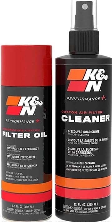 K&N 99-5000 Kit di Servizio per la Cura del Filtro Ricarica Aerosol