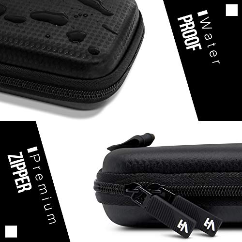 VapeHero® E-Sigaret Tas | Vape Hoesje Etui voor Vloeistof en Accessoires voor Onderweg (Eva-black) - Afbeelding 5