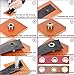 100Pcs Ojetes Metalicos Ojales Metalicos Kit de Herramienta de Ojetes 12mm con...